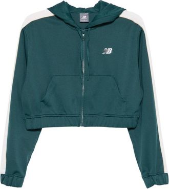 New Balance Logo-embroidered Hoodie