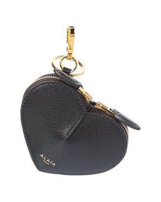 Alaia Ala&iuml;a Le Coeur Leather Coin Purse