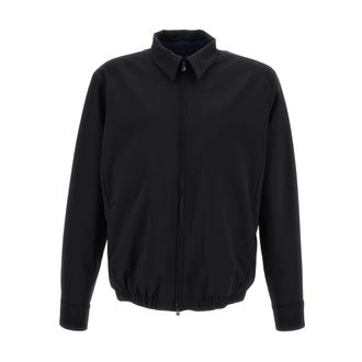 Herno Light Jackets, male, Blue, Size: M Giacca leggera