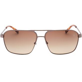 Timberland TB9316 13H mat donkerzilveren zonnebril