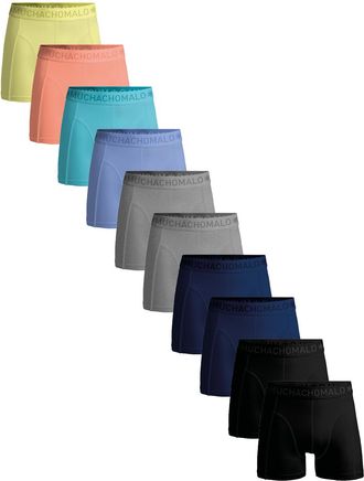 Muchachomalo Heren Boxershorts - 10-Pack - Mannen Onderbroeken