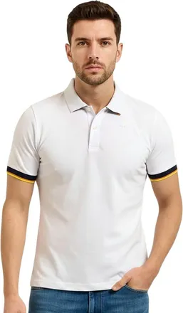 K-Way White Shirt Collar Polo