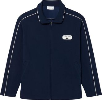 Lacoste Felpa con zip Tennis Heritage - - Sweatshirts & Hoodies - Uomo - Blu - M