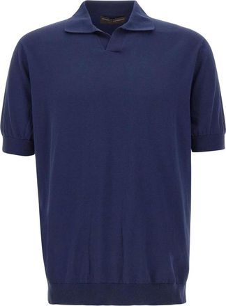 FILIPPO DE LAURENTIIS Heren, Truien, Blauw, Maat: 2XL Katoen