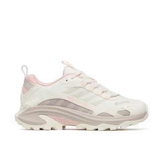 Merrell Wanderschuh MERRELL MOAB SPEED 2 GTX, Damen, Gr. 37,5, marble pink, Synthetik, Schuhe Wanderschuh, wasserdicht, mit Vibram Sohle