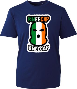 Generic Knee-Cap Hip Hop Trio T-Shirt, Funny Famous Newage Irish Rap Group Logo Concert Fan Shirt, Gift Unisex Tee Top (Navy, L Years)