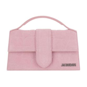 Jacquemus Le Grand Bambino - Dames - Handtassen - Roze - ONE Size - Su&egrave;de - Tassen