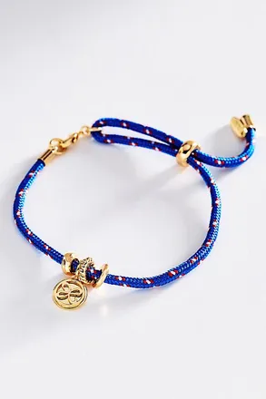 Maeve Cord Charm Bracelet