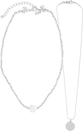 Dansk Copenhagen Audrey Custom Ketting Zilveren Plating - Dames - Kettingen - Grijs - ONE Size - Accessoires