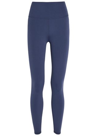 Vuori Clothing Allthefeels Stretch-jersey Leggings - Navy - XL (UK16 / XL)