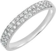 Carriere Jewelry Pavé Diamond Ring - 0.44ct. in 14K White Gold at Nordstrom Rack, Size 6.5