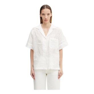 Maison Kitsun&eacute; Donna, Camicette, Bianco, S, new