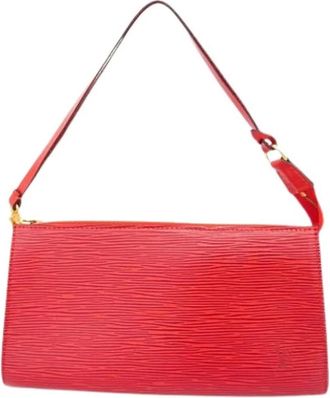 Louis Vuitton Pre-owned Shoulder Bags, female, Red, Size: ONE SIZE Pre-owned Vintage Shoulder Bag