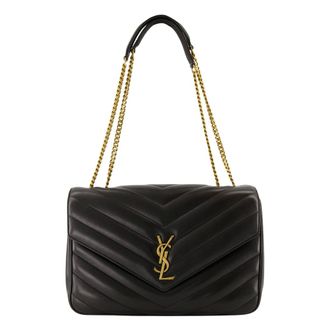 Saint Laurent Loulou Large Bag - female - Saint Laurent - Shoulder Bags - Black - ONE SIZE - Bags
