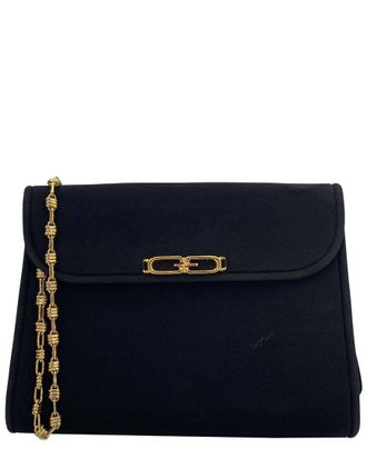 Gucci Black Cotton Shoulder Bag (Authentic Pre-Loved)