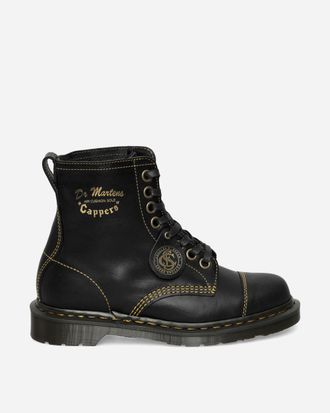 Dr. Martens 1460 Cappers Classic Calf Leather Lace Up Boots Black