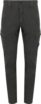 C.P. Company Donkere Schaduw Cargo Broek - Heren - Slim Fit Broeken - Grijs - L - Katoen - Broeken