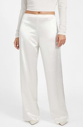 Guess Julie High Waist Satin Pants in G012-Open at Nordstrom, Size X-Small 30
