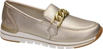 Remonte R6711-90 Loafer - Dames - Loafers - Geel - 42 EU - Leer - Schoenen