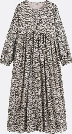 La Redoute Collections Maxi-jurk met dierenprint, Signature SUZIE