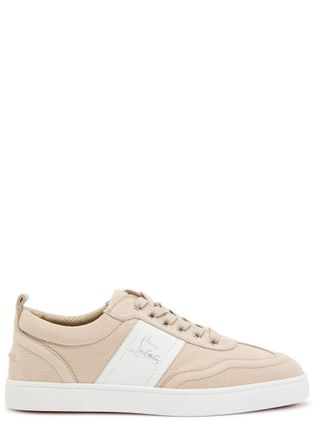 Christian Louboutin Retero Grained Nubuck Sneakers - Pink - 44 (IT44 / UK10)