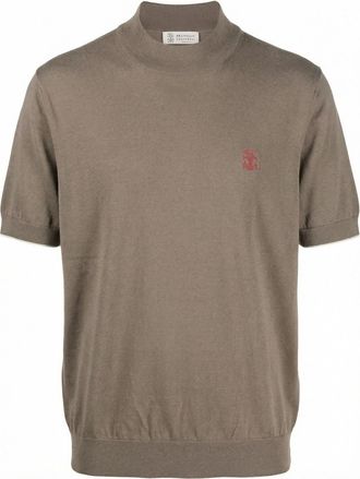 Brunello Cucinelli Mock-Neck Sweater