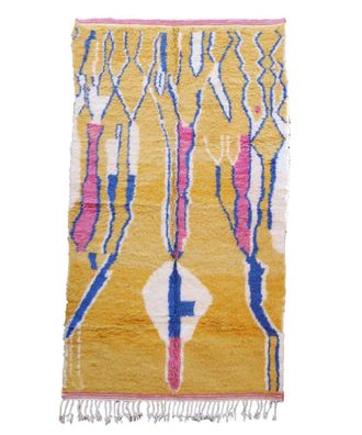 AFK Living Alfombra bereber marroqu&iacute; de pura lana 145 x 259 cm