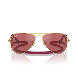 Ray-Ban Sunglasses Rj9506 S 223/B5 Junior Aviator Gold/Red Children