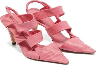 Bottega Veneta pointed-toe slingback pumps - Pink