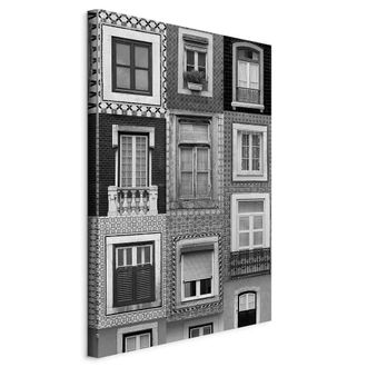 Artgeist Imagen - Ventanas Estampadas (1 Pieza) Verticales