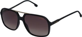 Carrera Accessoires, Heren, Zwart, ONE Size, Oversized pilotenzonnebril