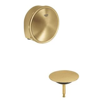 GROHE Talentofill Afdekset - voor badwaste - brushed cool sunrise