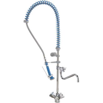 Presto Presto - Columna Mezcladora Bimando Con Grifo Intermedio 71551