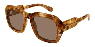 Chloé CH0310S 005 Womens Sunglasses Tortoiseshell Size 54