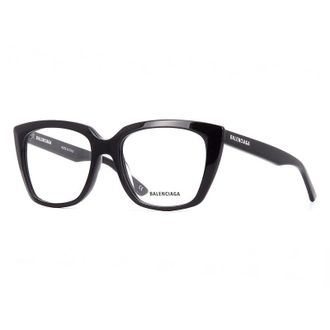 Balenciaga BB0062O001 Cat-Eye Acetate Eyeglasses - Black