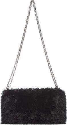 Apparis Fiona crossbodytas met ketting - Zwart