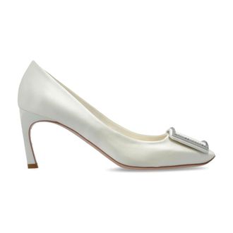 Roger Vivier Pumps, female, Beige, Size: 11 US Trompette Heels