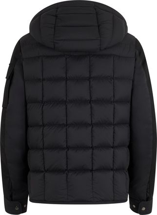 Moncler Mens Jacket With Hood Black Polyamide Padded & Down