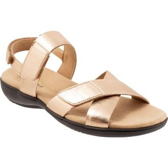 Trotters River Slingback Sandal in Champagne at Nordstrom, Size 10.5