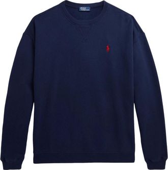 Ralph Lauren Navy Blue Logo Sweatshirt