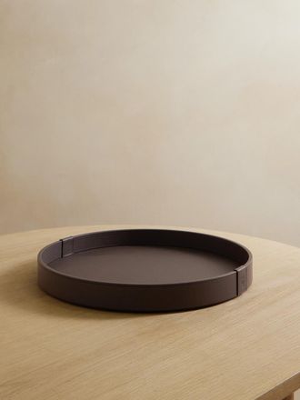 Brunello Cucinelli Vassoio In Pelle - Marrone