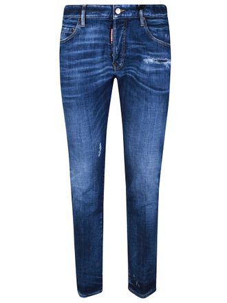 Dsquared2 Skater Cotton-Blend Distressed Jeans