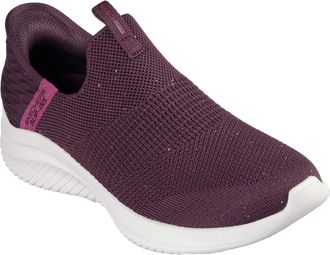 Skechers Womens Ultraflex 3 Ld99 in Wine - Size UK 3.5