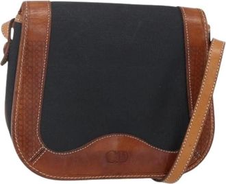 Dior Pre-owned Cross Body Bags, female, Black, Size: ONE SIZE Pre-owned Nylon Shoulder Bag
