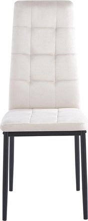 Regalos Miguel Packs Sillas Comedor - Pack 4 Sillas Lan Terciopelo - Beige