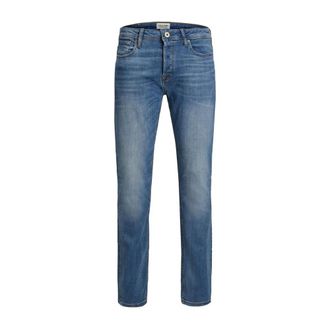 Jack & Jones Slim Stretch Katoen Jeans Collectie - Heren - Slim Fit Jeans - Blauw - W28 L30 - Katoen - Jeans