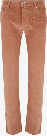 Jacob Cohen Hose mit geradem Bein aus Cordsamt Bard