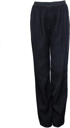 Loulou Studio Loulou studio, black Takaroa pantalon