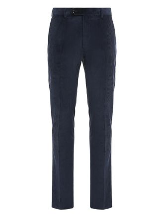 Moorer Carlon-VES corduroy trousers - Blue