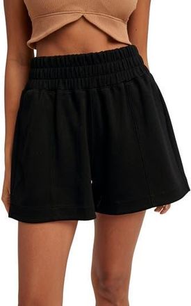 Wishlist Scuba High Waist Shorts in Black at Nordstrom Rack, Size Small